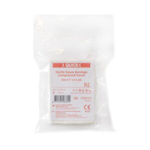 Compressed gauze